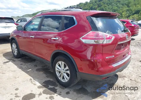 2016 Nissan Rogue Sv from USA, damaged, VIN 5N1AT2MVXGC835573
